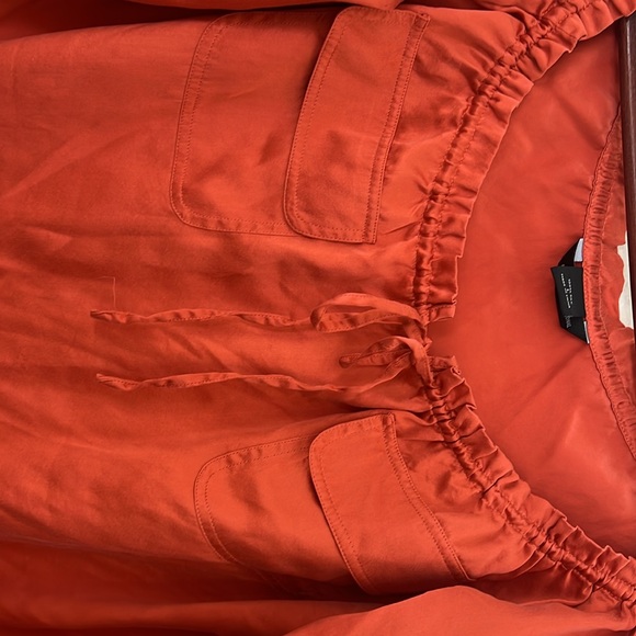 Moda International Blouse, Rusted Red, Large - Picture 5 of 11